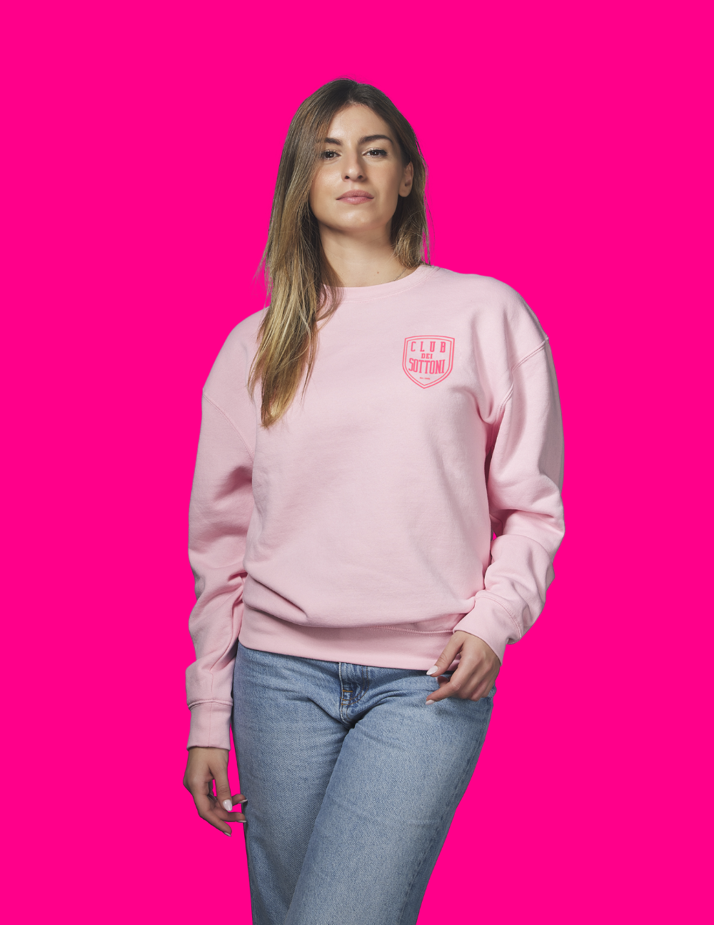 Felpa caffè con l'ex