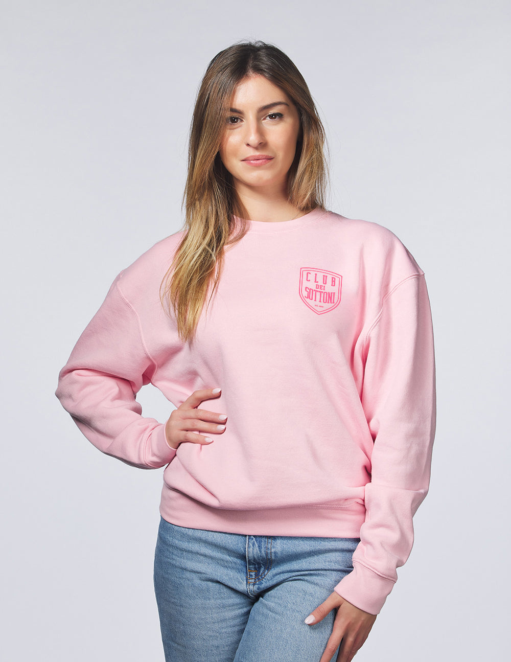 Felpa caffè con l'ex