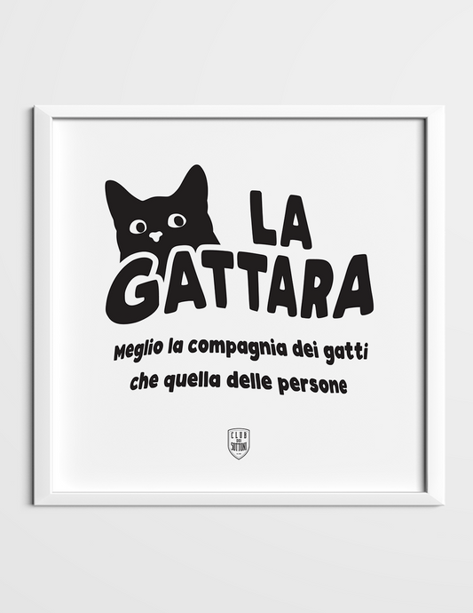 La gattara - Poster