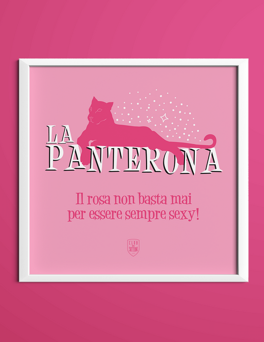 La panterona - Poster